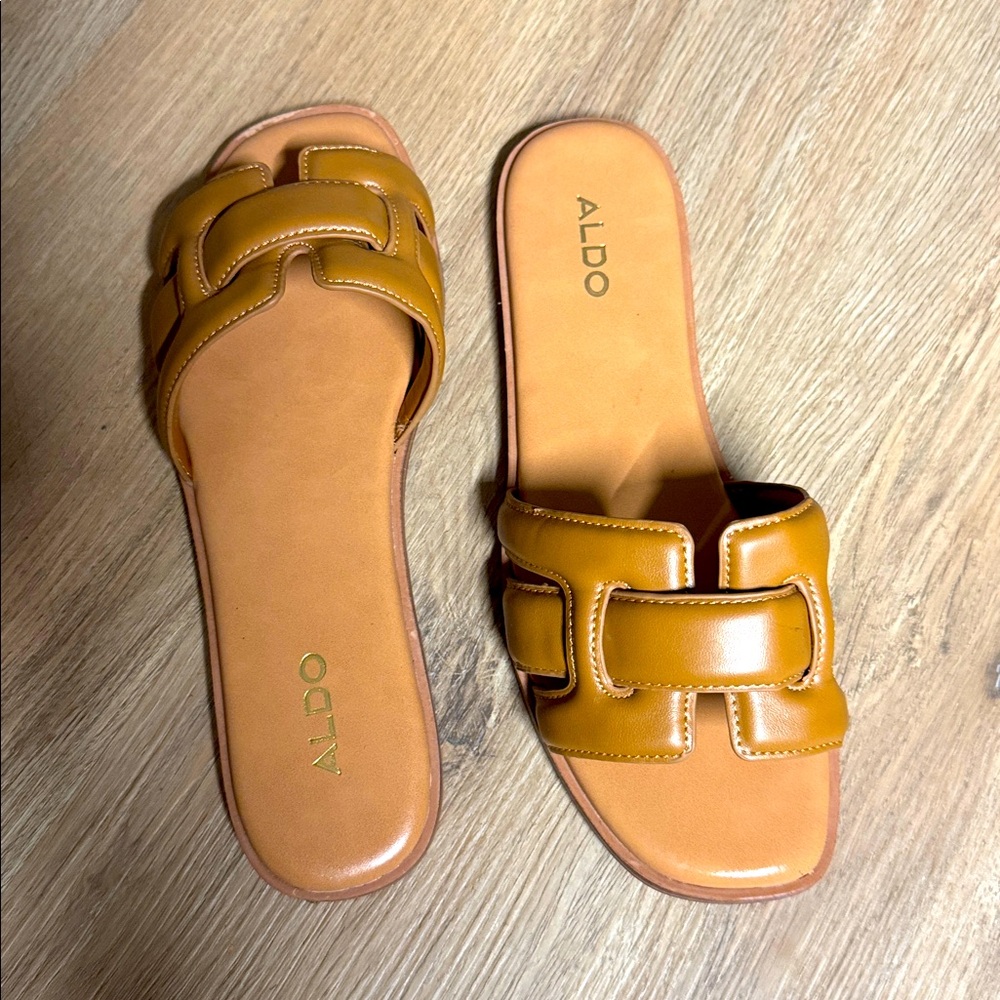 Aldo Gold Women's Sandals